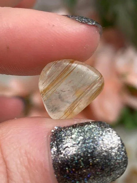 Tumbled-Golden-Rutile-Quartz