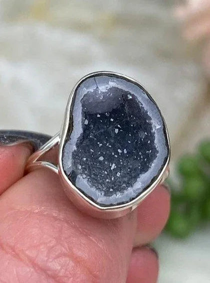 Gray-Agate-Ring