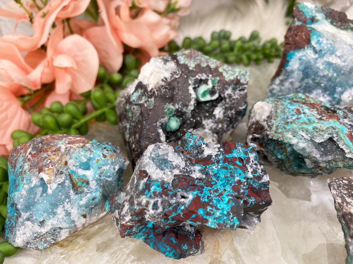 Gray-Blue-Druzy-Chrysocolla-Crystals