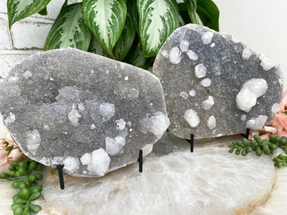 Gray Chalcedony Apophyllite