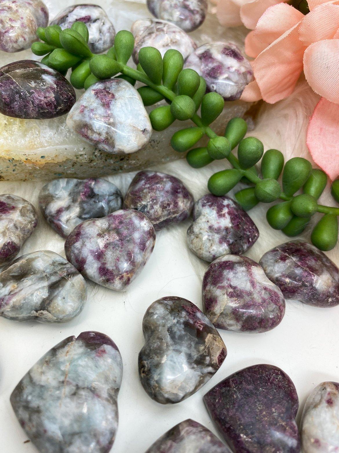 Gray-Red-Tourmaline-Crystal-Hearts