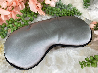 Gray-Satin-Sleeping-Mask