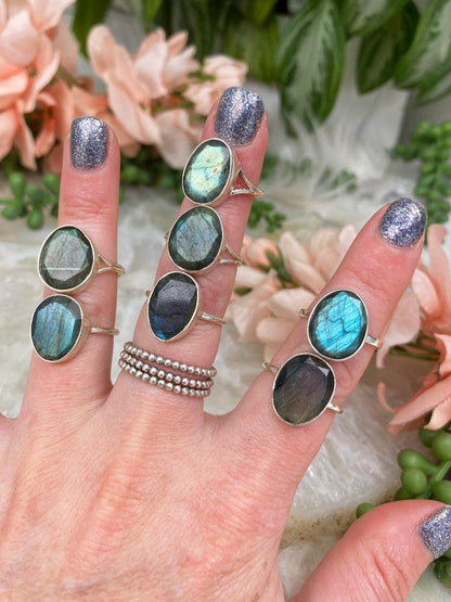 Green-Blue-Labradorite-Rings