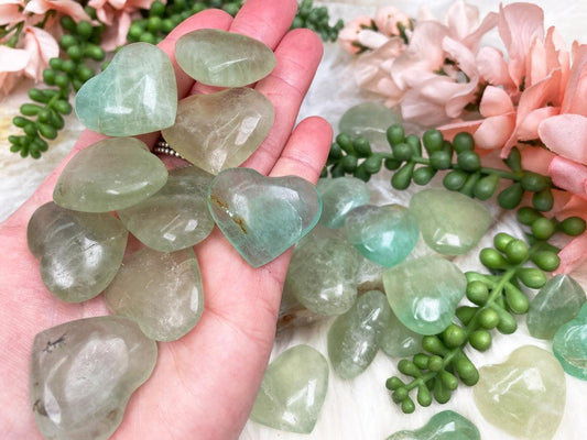 Green-Fluorite-Hearts