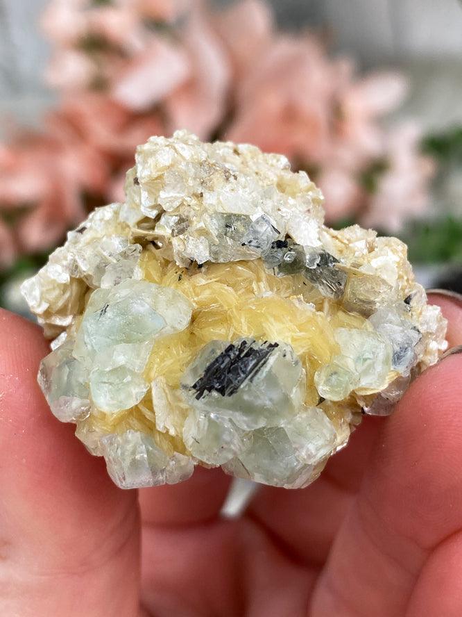 Green-Fluorite-Yellow-Mica-Crystal