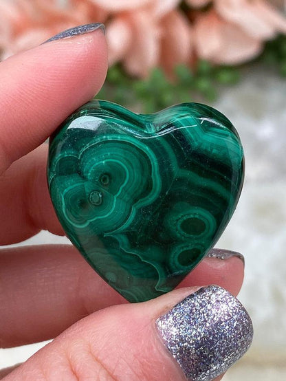 Heart-Malachite-Pendant