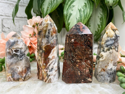 Hematite-Iron-Chalcedony-Quartz-Point