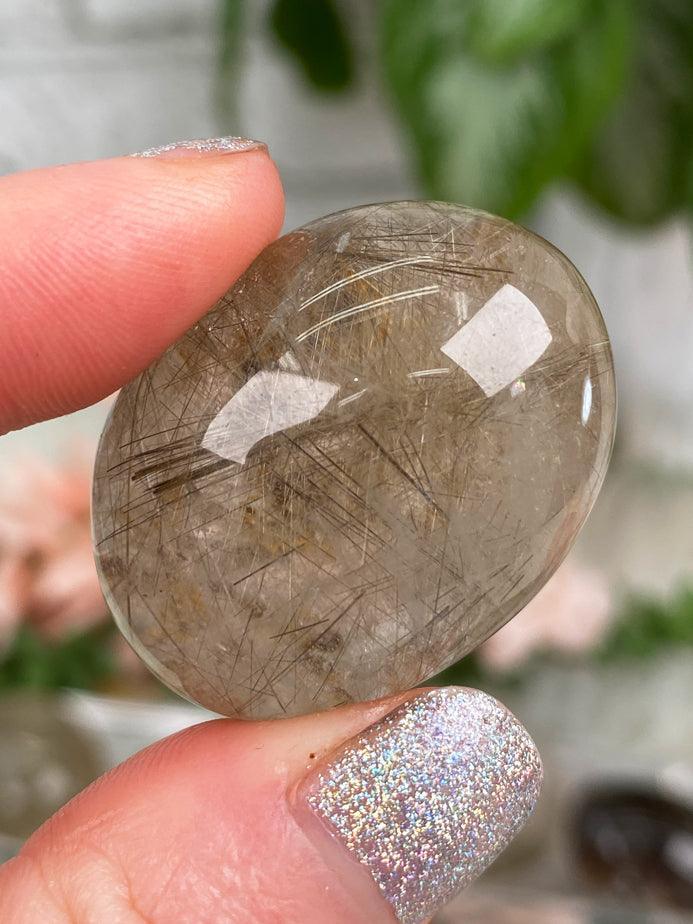 Small Rutile Quartz Lenses
