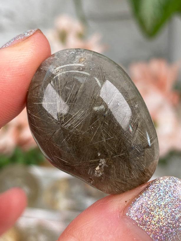 Small Rutile Quartz Lenses