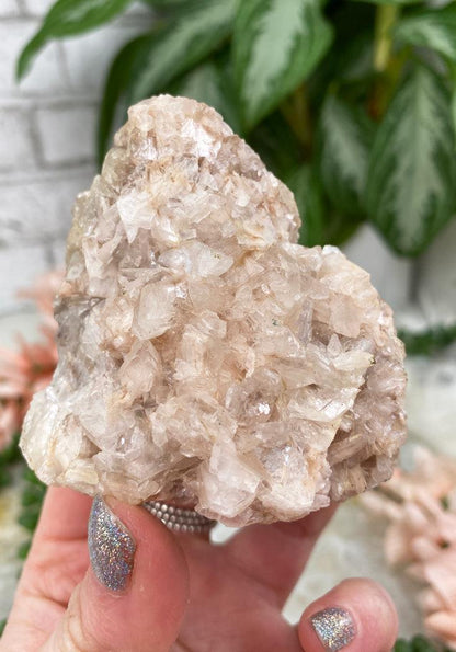 Peach Stilbite & Heulandite