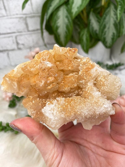 Peach Stilbite & Heulandite