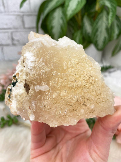 Peach Stilbite & Heulandite