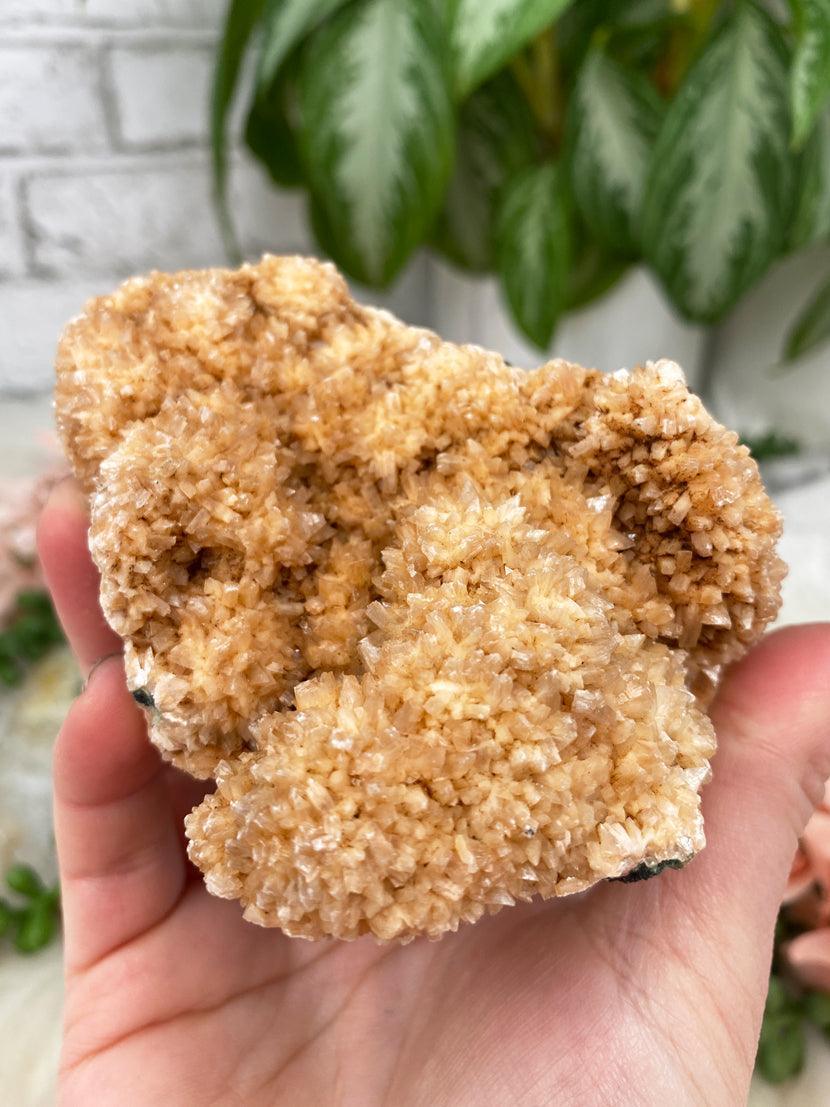 Peach Stilbite & Heulandite