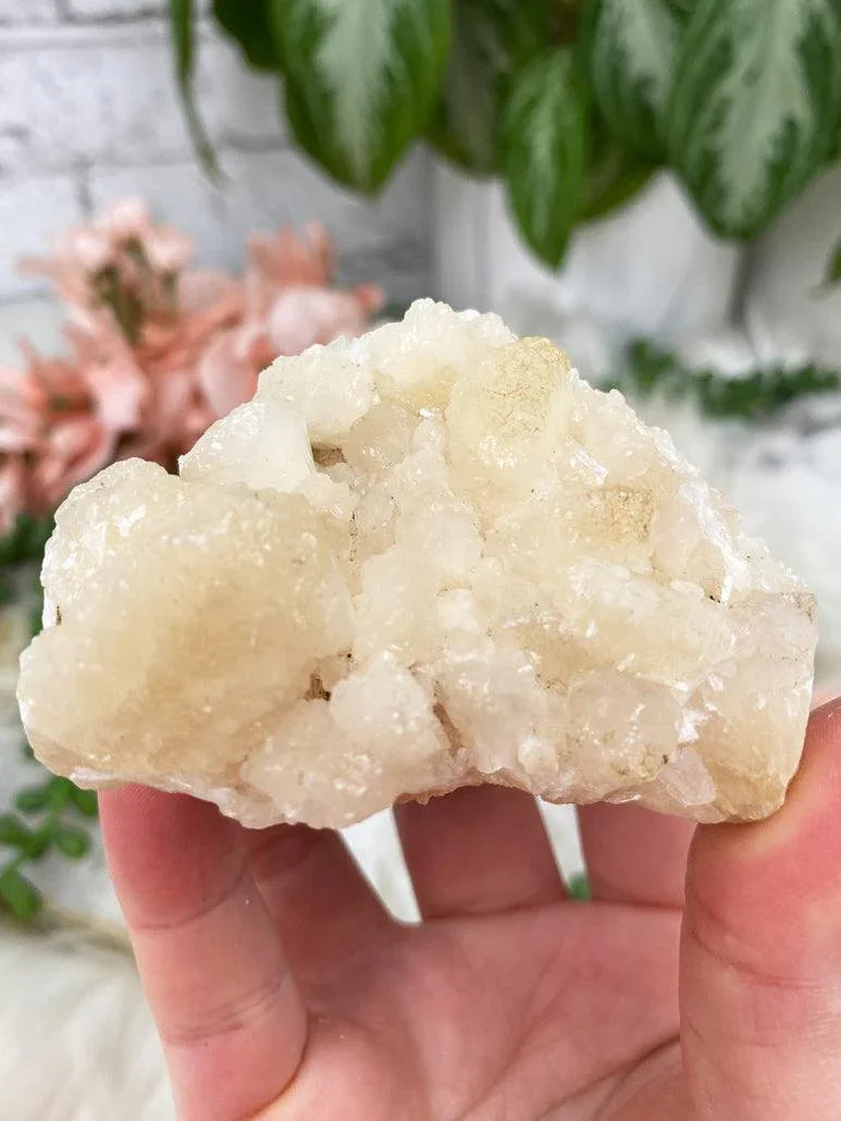 Peach Stilbite & Heulandite