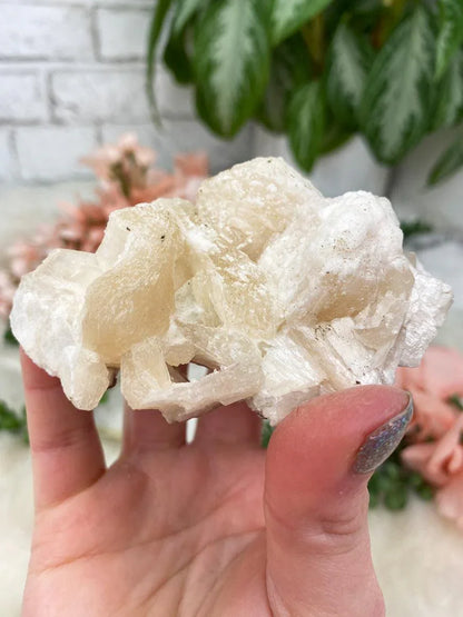 Peach Stilbite & Heulandite