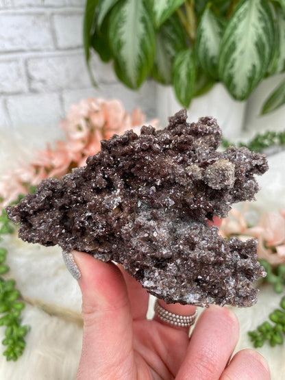 Red Calcite Crystals