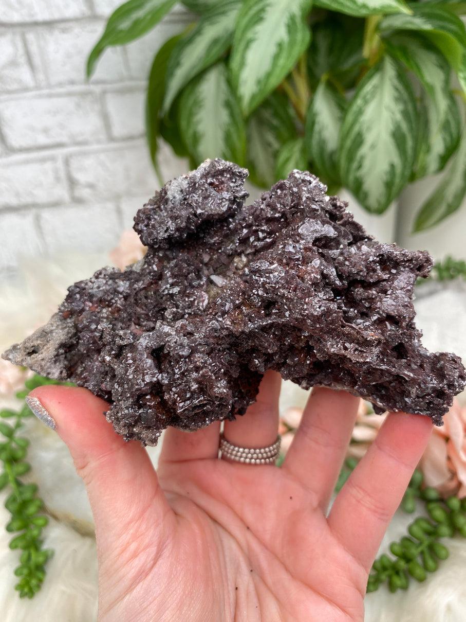 Red Calcite Crystals