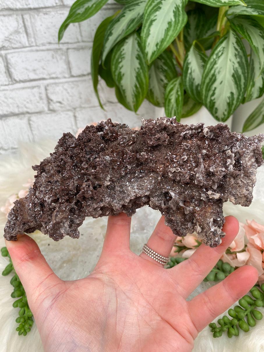 Red Calcite Crystals