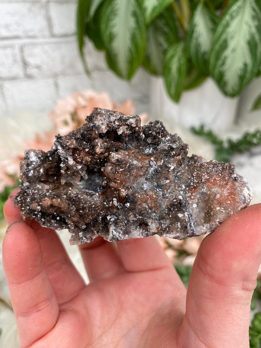 Red Calcite Crystals