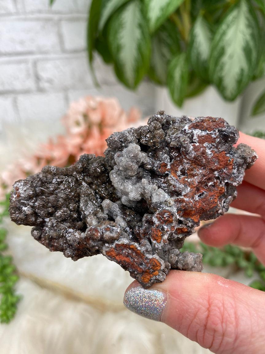 Red Calcite Crystals