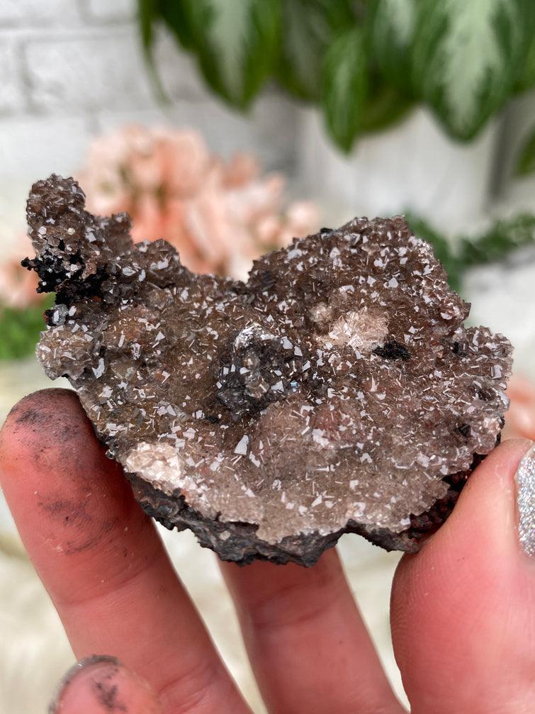 Red Calcite Crystals