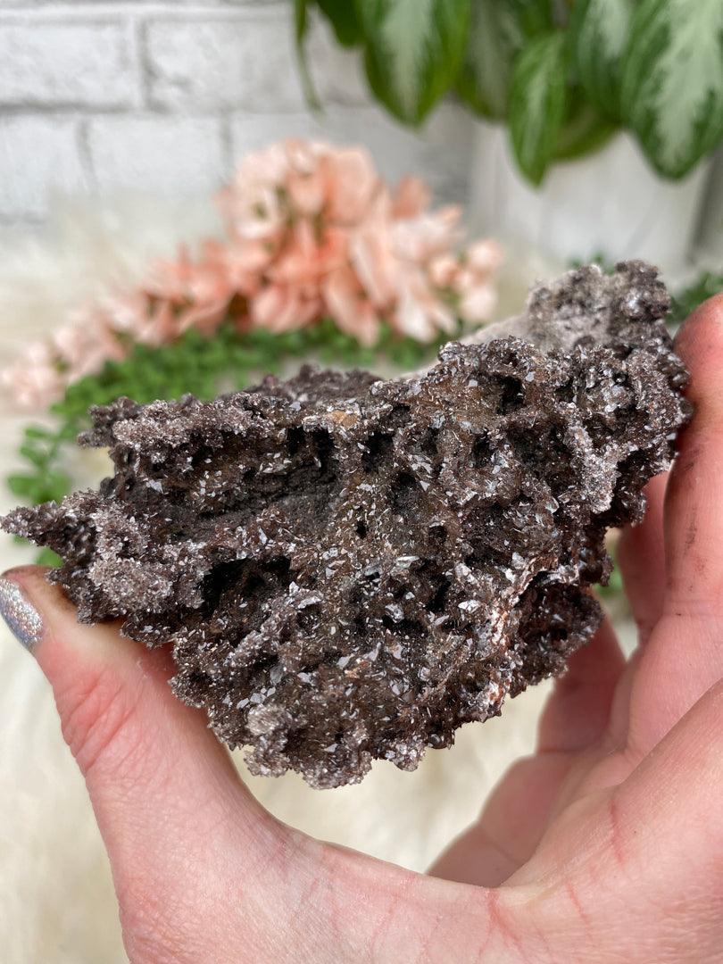 Red Calcite Crystals