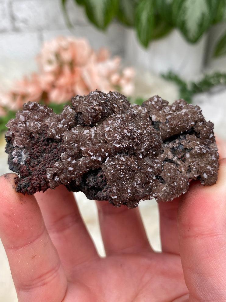 Red Calcite Crystals