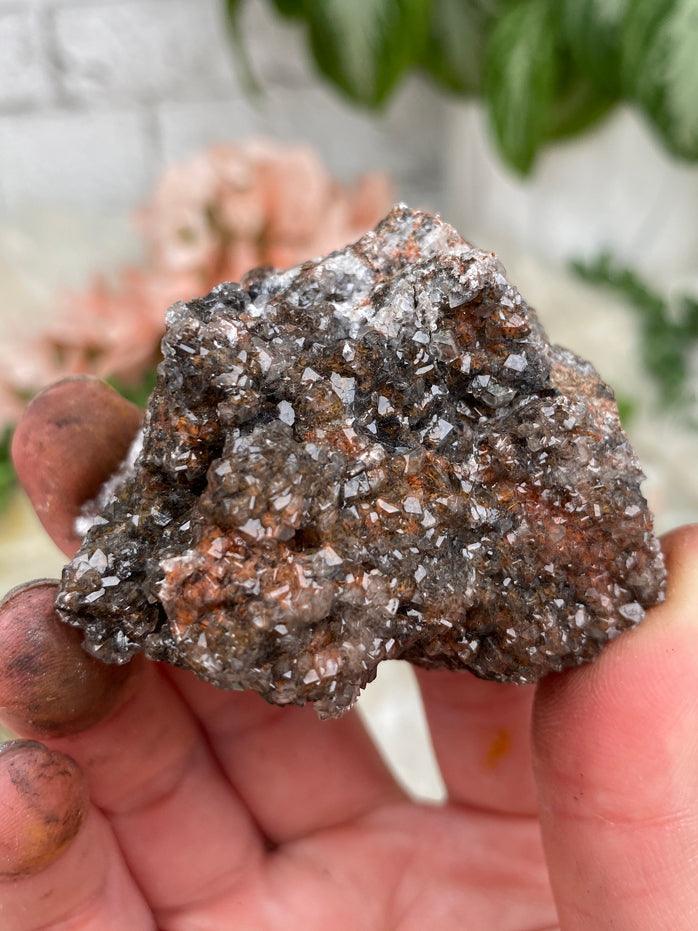 Red Calcite Crystals