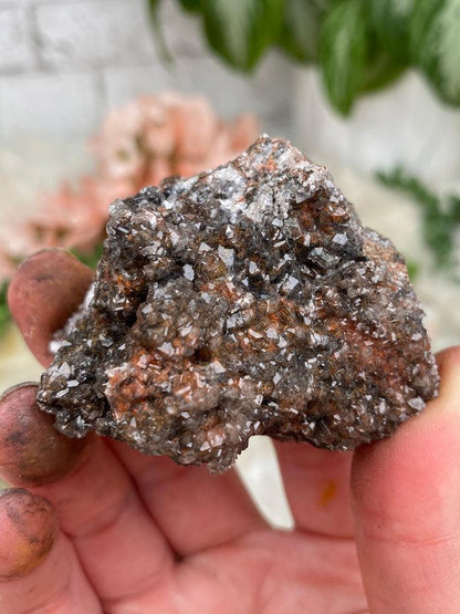 Red Calcite Crystals