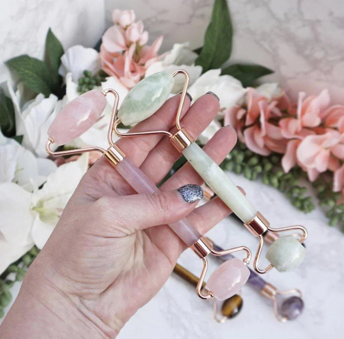 Crystal Face Rollers. 