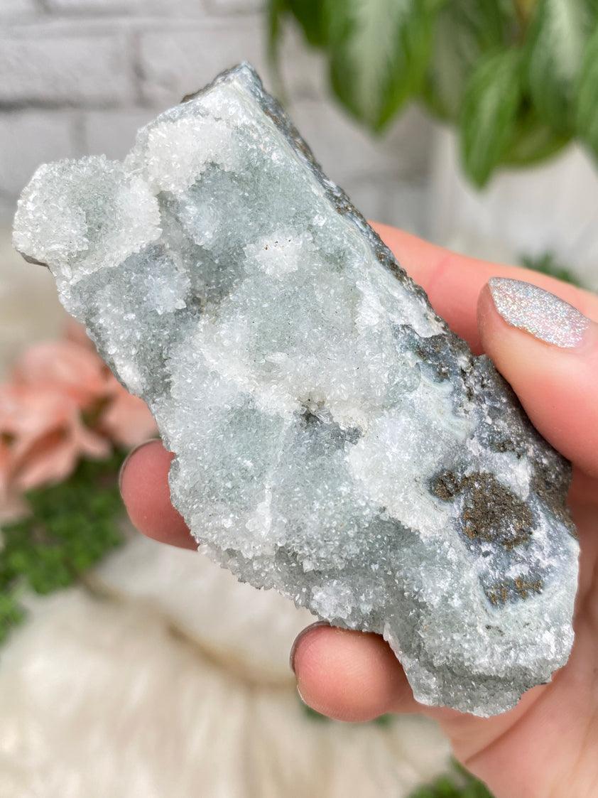 Small Gray Chalcedony & Quartz