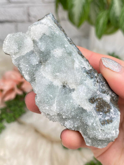 Small Gray Chalcedony & Quartz