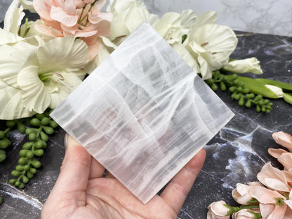 White Onyx Crystal Coaster