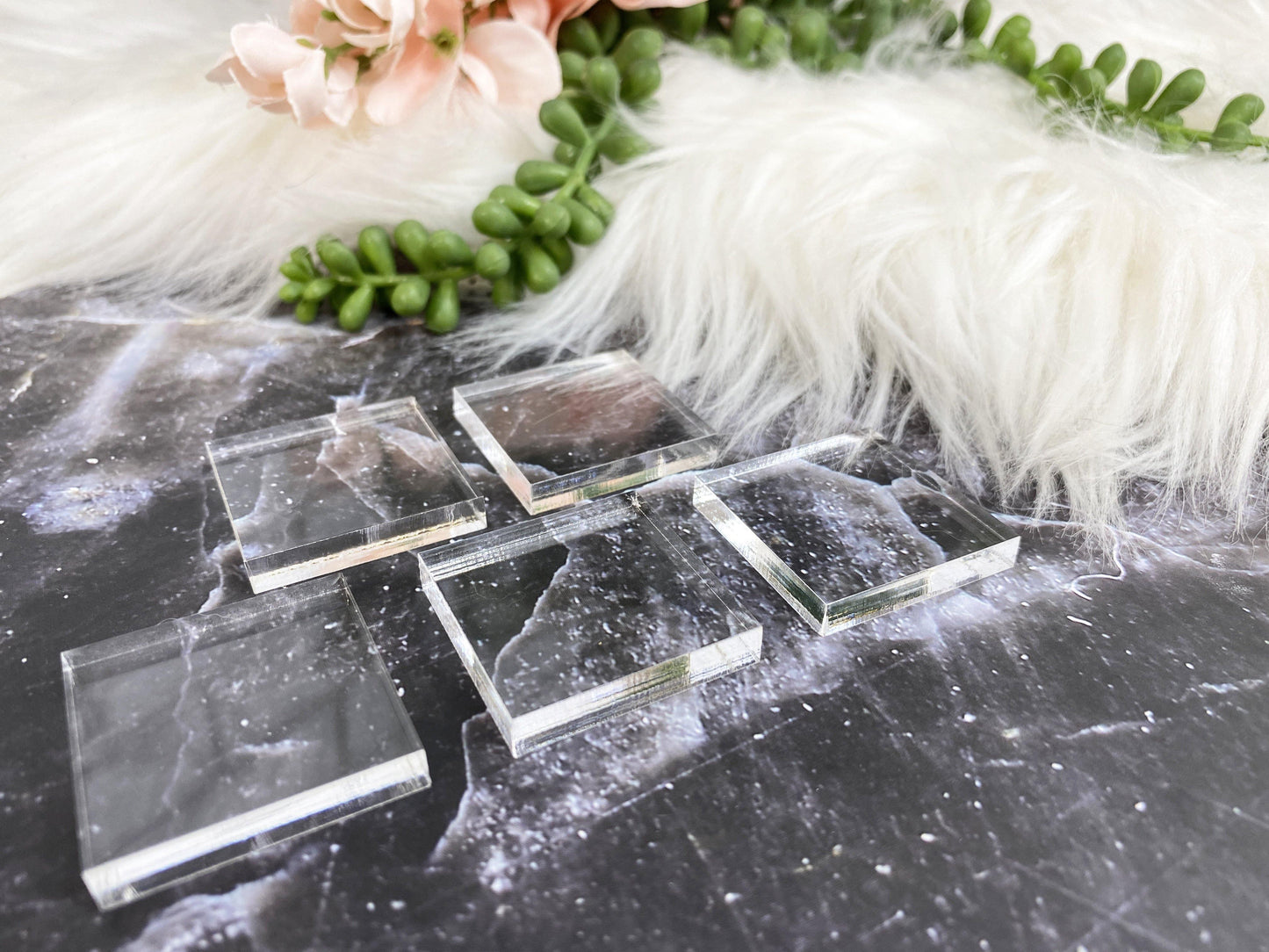 acrylic square stand