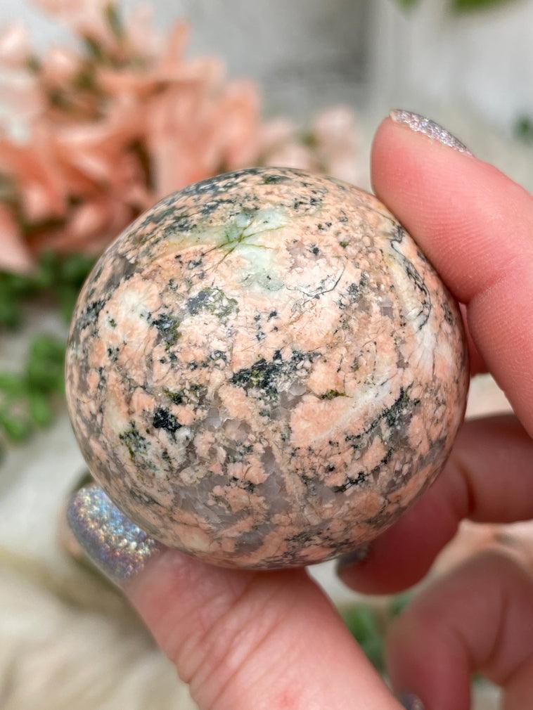 Unakite Jasper Spheres & Pieces