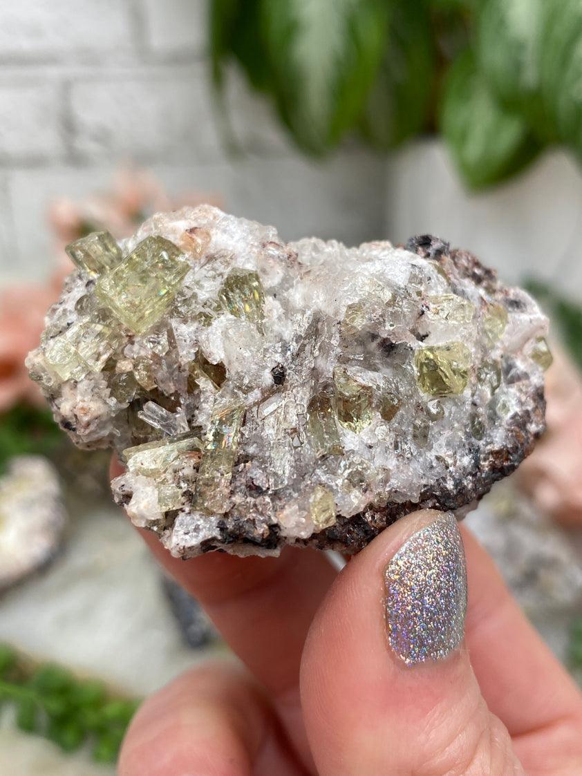 Mexico Apatite in Matrix