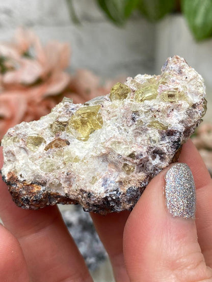 Mexico Apatite in Matrix