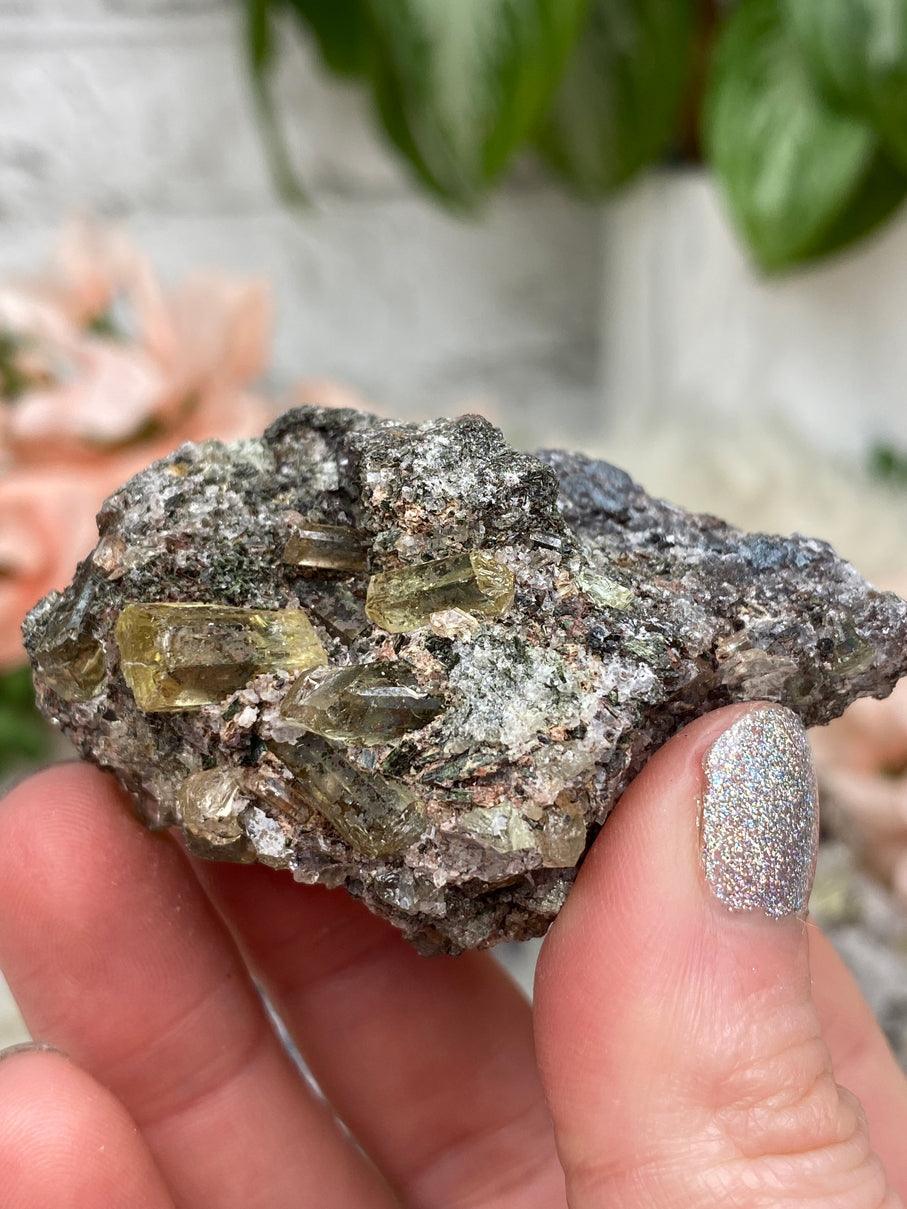 Mexico Apatite in Matrix