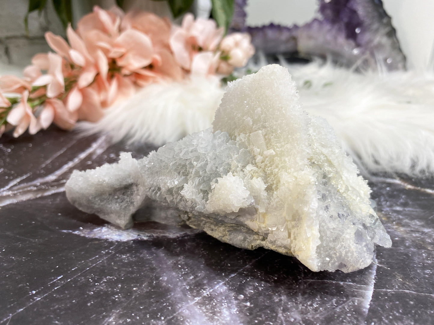 Purple-Green-Fluorite-Mix-Super-Sparkle-Calcite-Quartz-Fluorite-Crystal-Cluster-Irom-Hunan-China