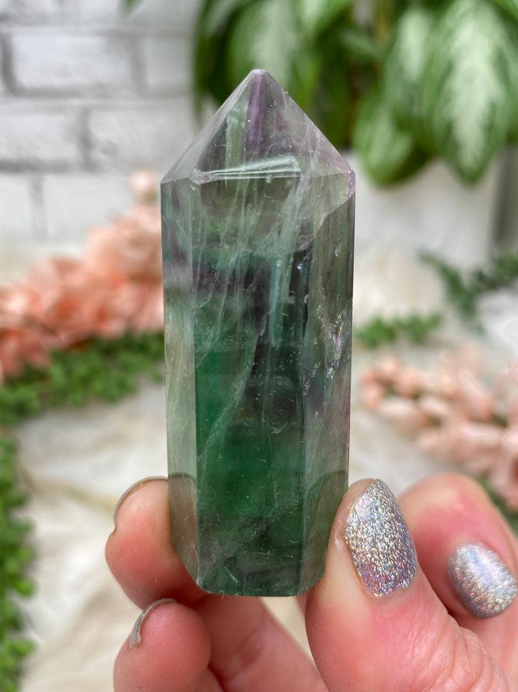 purple-banded-fluorite-point