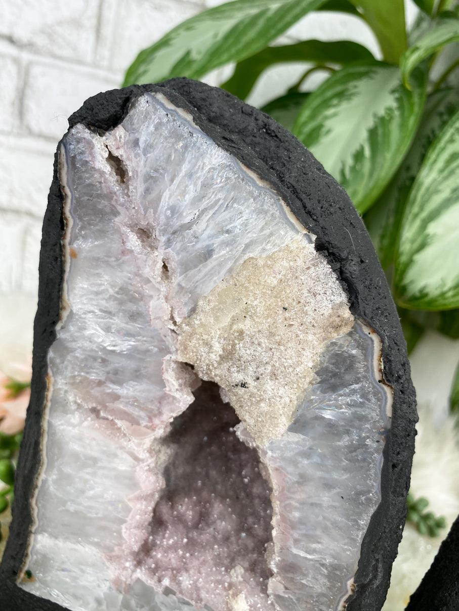 Large-Pink-Quartz-Geode for sale