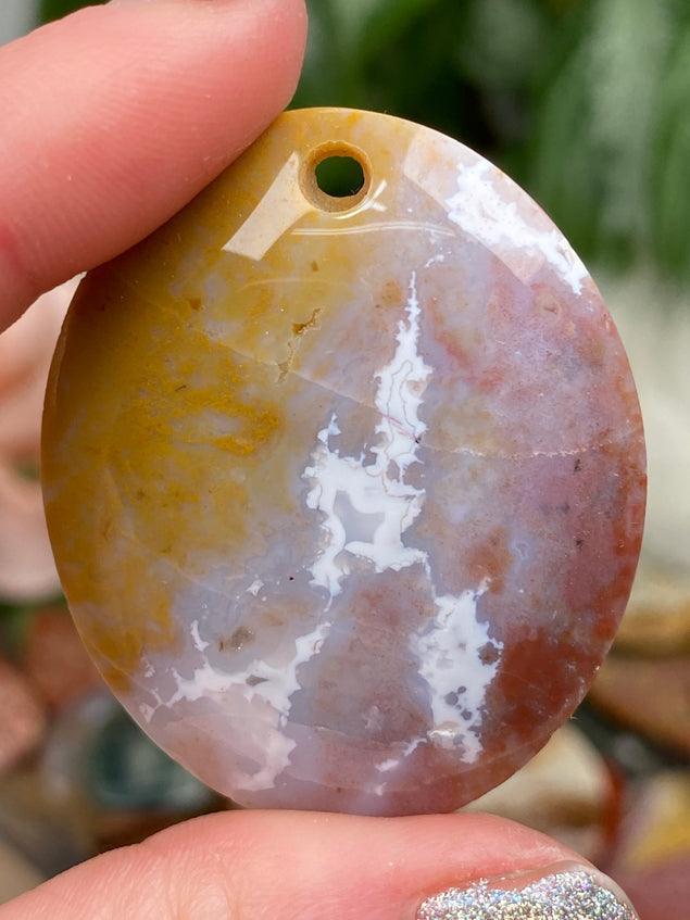 green-yellow-ocean-jasper-pendant