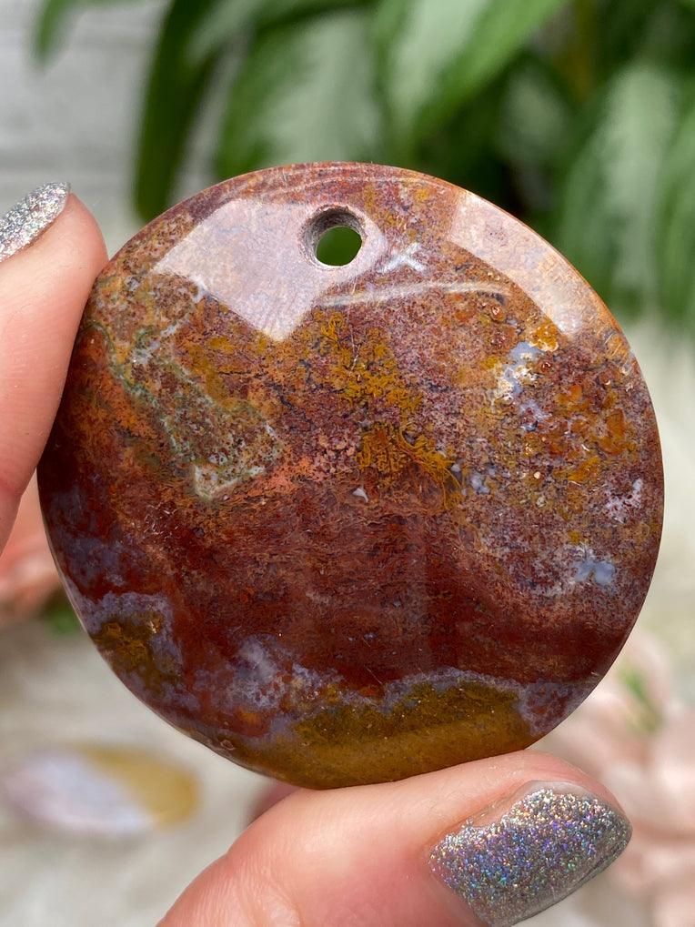 maroon-ocean-jasper-pendant