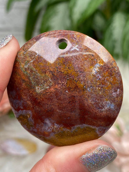 maroon-ocean-jasper-pendant