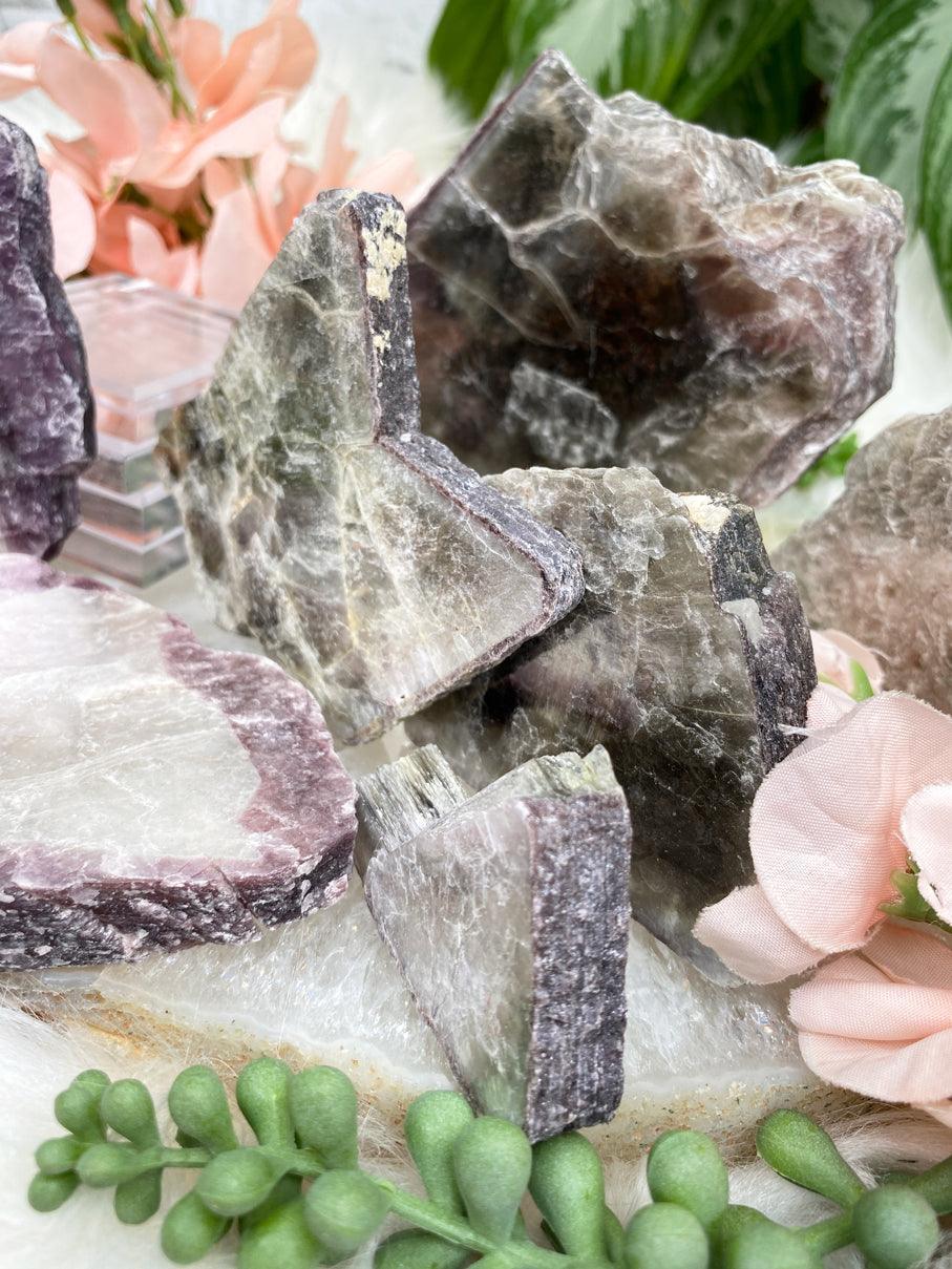 Bi-Color Mica & Lepiodolite