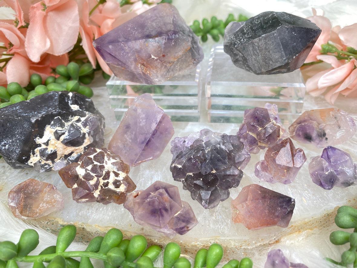 small-unique-hematite-amethyst-crystals