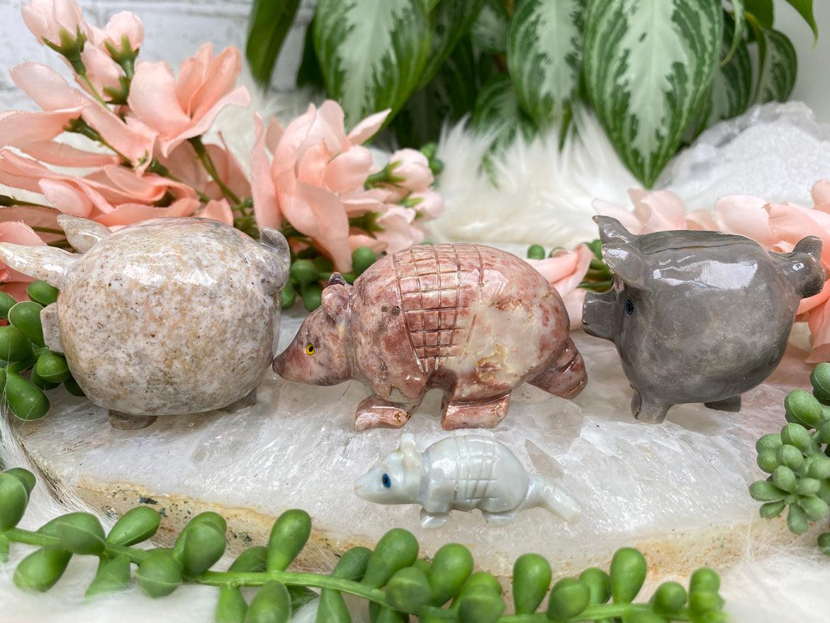 Large Soapstone Animals