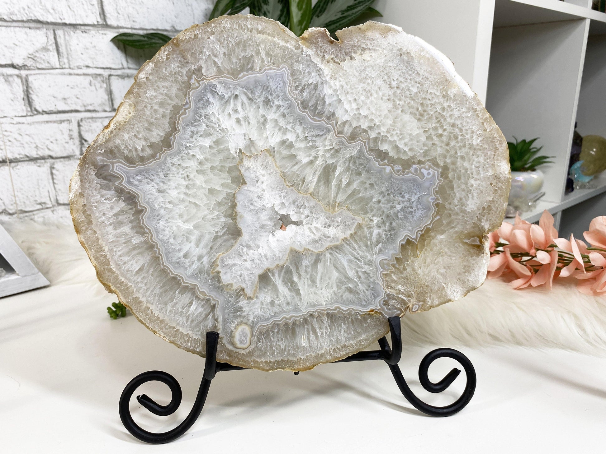 Large Metal Easel Slab Stands