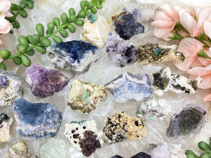 Small Unique Fluorite Specimens