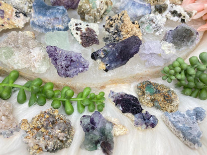 Small Unique Fluorite Specimens